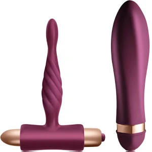 CLIMAXIMUM - DARE KIT TWISTED VIBRATOR + ANAL PLUG ANFÃNGER